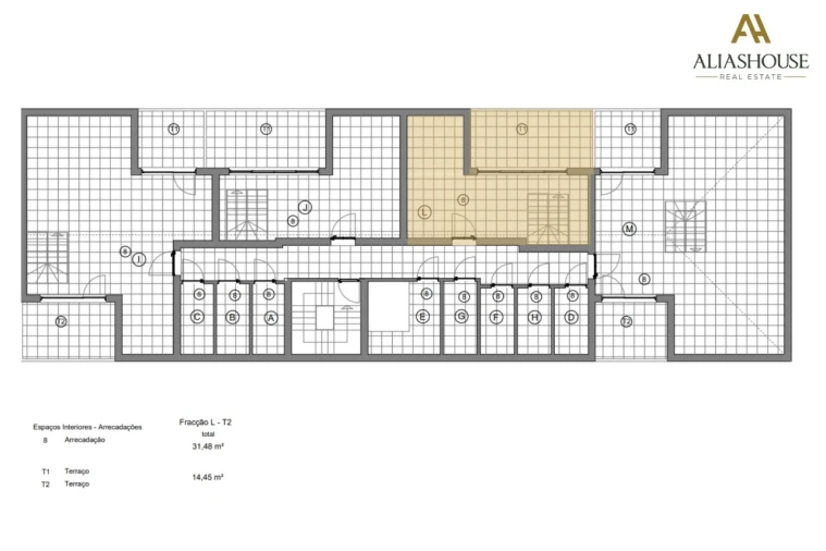 Apartamento T2 para Venda em Atouguia da Baleia Planta 3