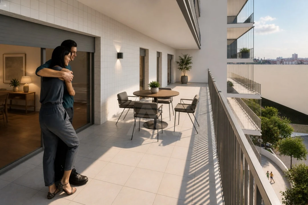 Apartamento T2 para Venda em Carcavelos e Parede Foto 11