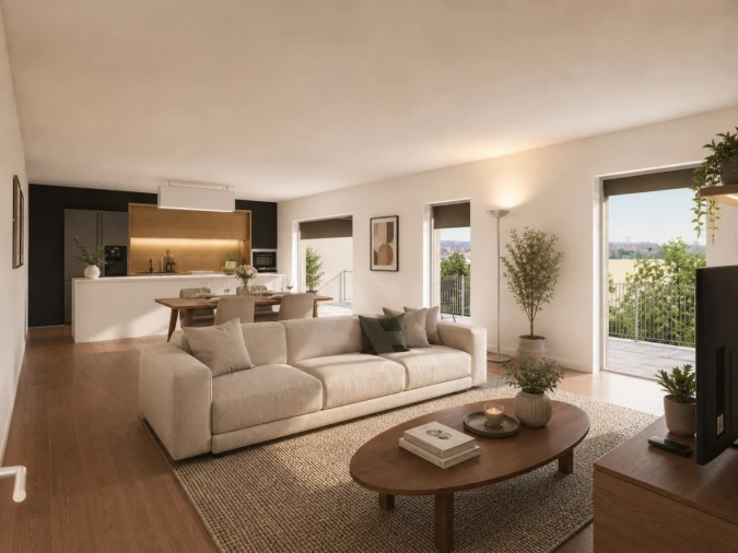 Apartamento T2 para Venda em Carcavelos e Parede Foto 6