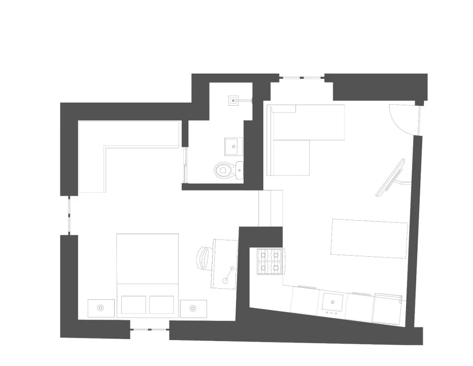 Apartamento T1 para Venda em Estrela Foto 18