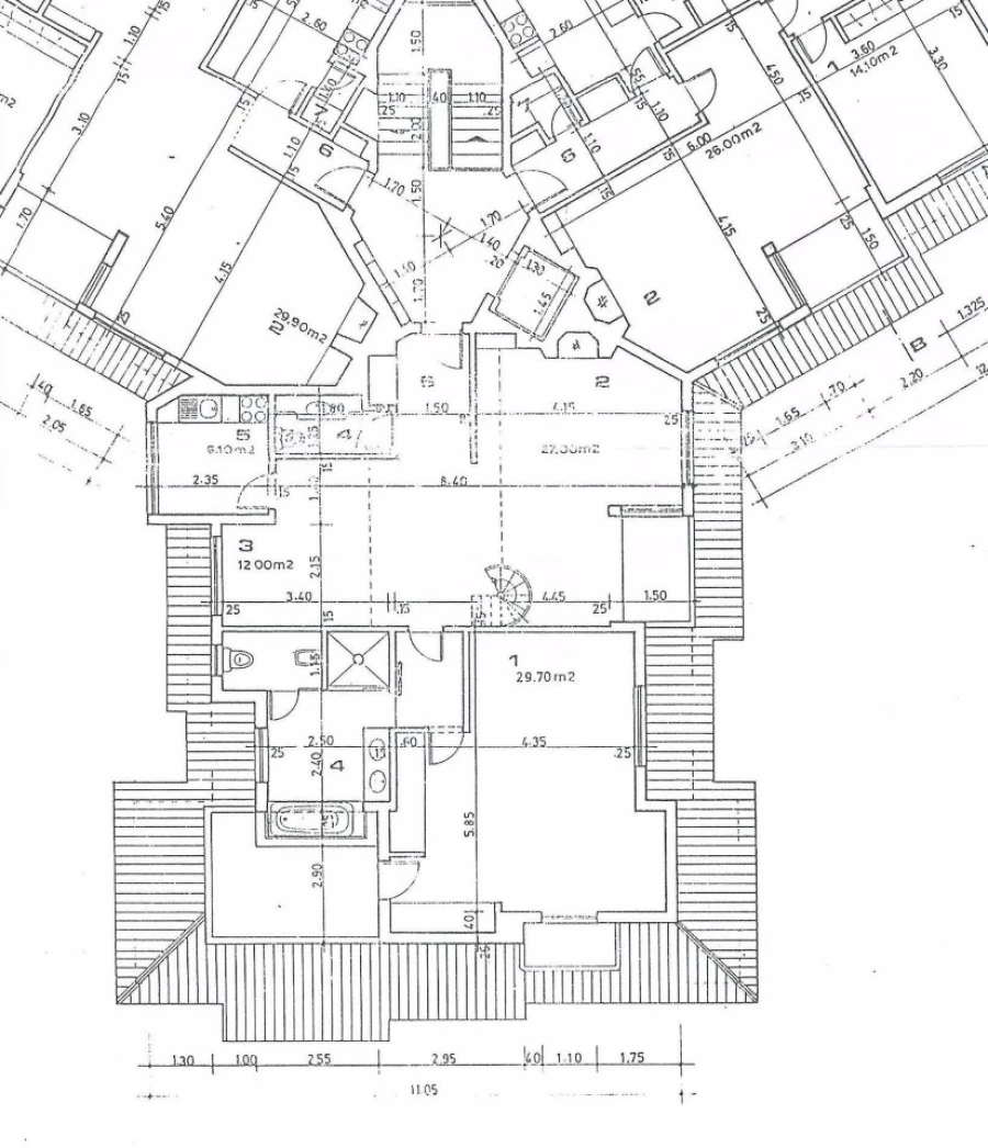 Apartamento T3 para Venda em Cascais e Estoril Planta 1