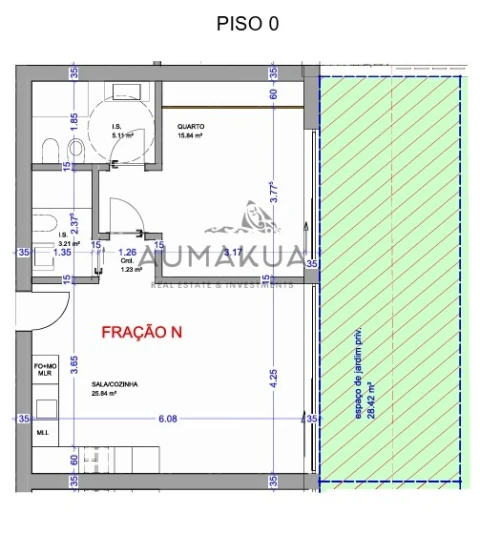 Apartamento T1 para Venda em Quarteira