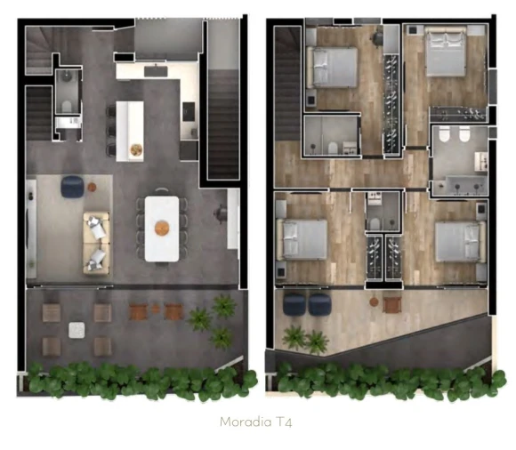 Moradia T4 para Venda em Loule (São Clemente) Planta 1
