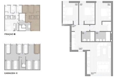 Apartamento T2 para Venda em São João Baptista