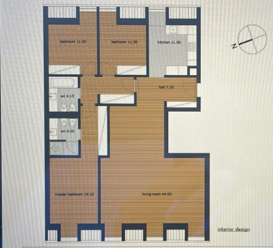 Apartamento T3 para Venda em Estrela Planta 1