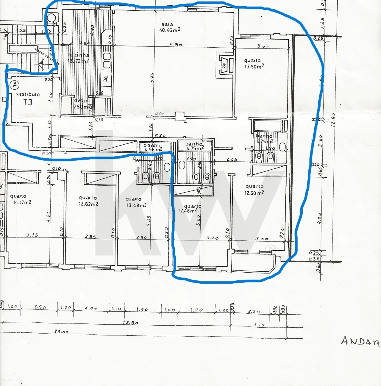 Apartamento T3 para Arrendamento em Campo de Ourique Foto 27