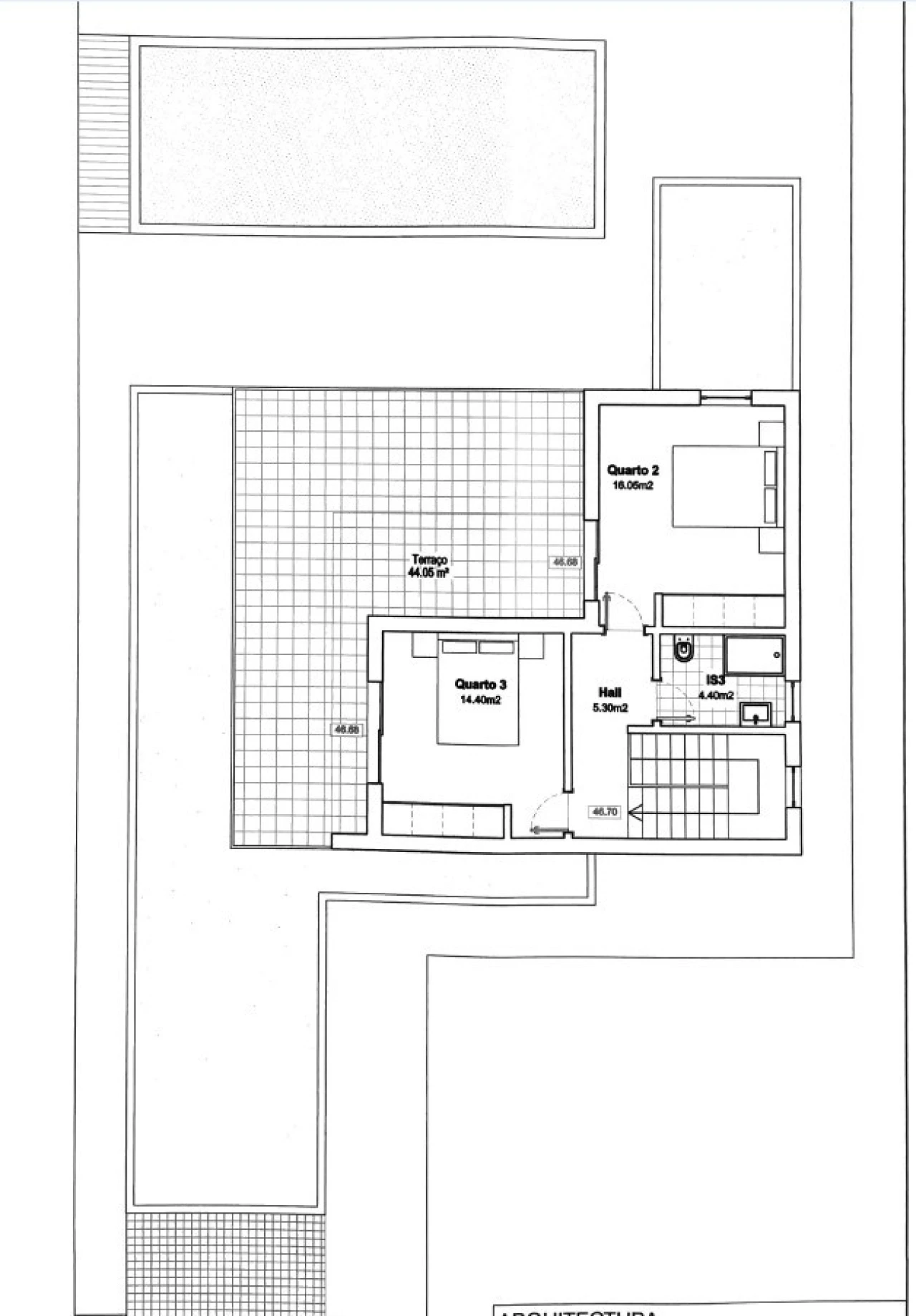 Moradia T3 para Venda em Nadadouro Planta 2