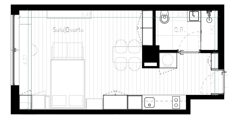 Apartamento para Venda em Matosinhos e Leça da Palmeira Planta 1