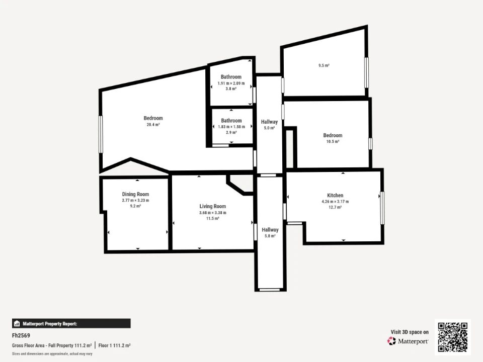 Apartamento T3 para Venda em São Pedro Planta 4