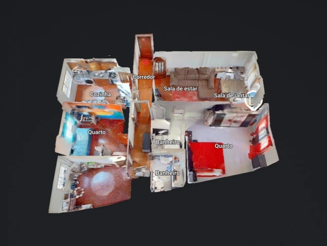 Apartamento T3 para Venda em São Pedro Planta 1