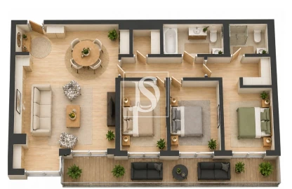 Apartamento T3 para Venda em Lordelo