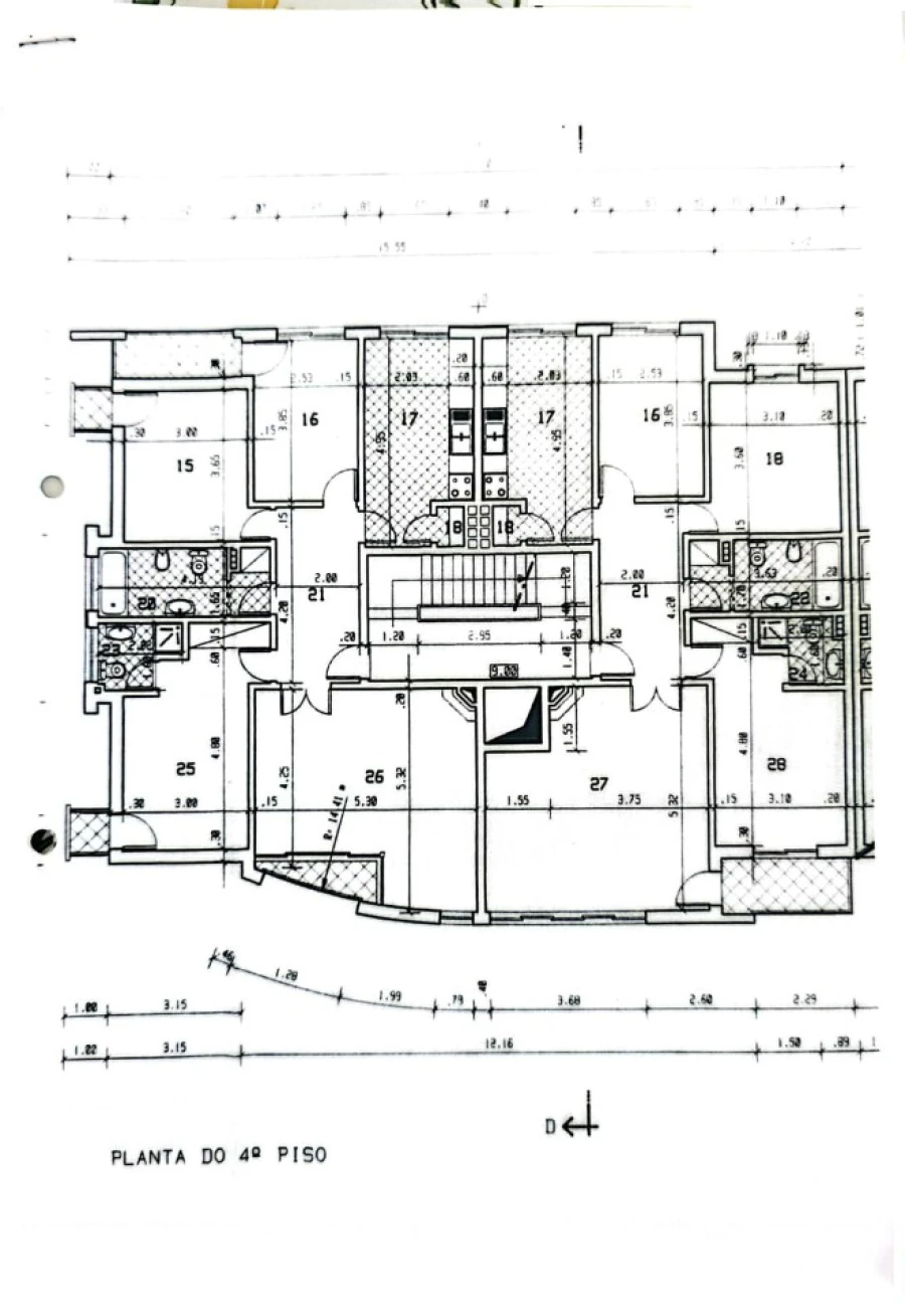 Apartamento T3 para Venda em Moita Planta 2