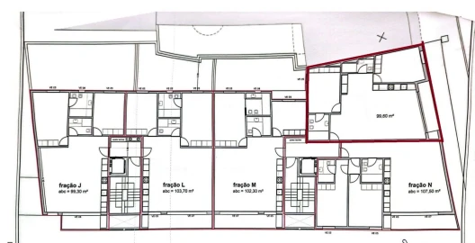 Apartamento T2 para Venda em Quelfes