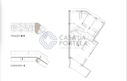 Apartamento T3 para Venda em Oliveira do Douro