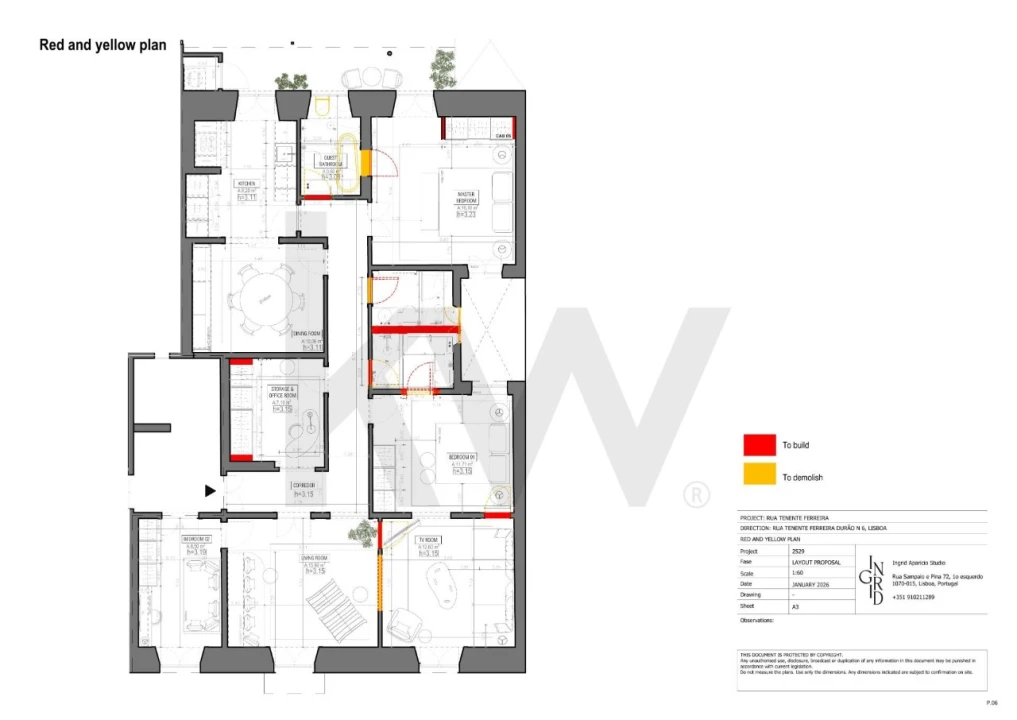 Apartamento T3 para Venda em Campo de Ourique Foto 52