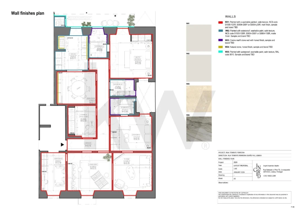 Apartamento T3 para Venda em Campo de Ourique Foto 54