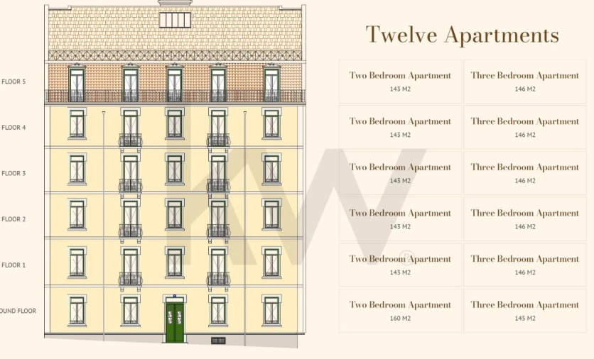 Apartamento T3 para Venda em Campo de Ourique Foto 47