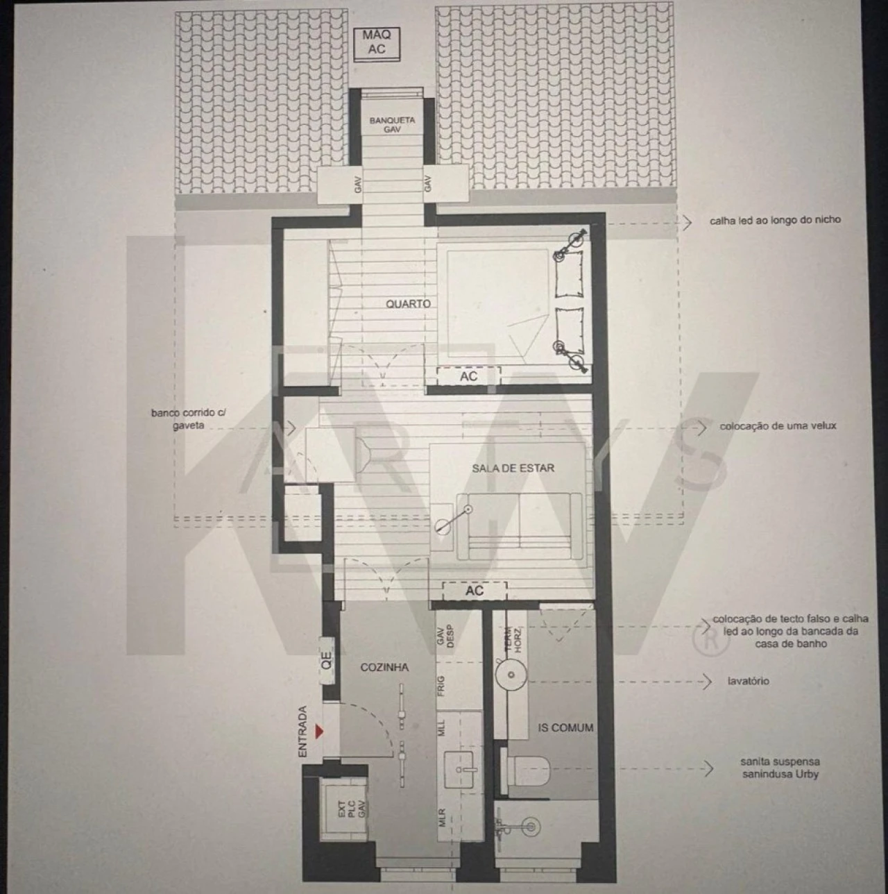 Apartamento T1 para Venda em Alcantara Foto 30