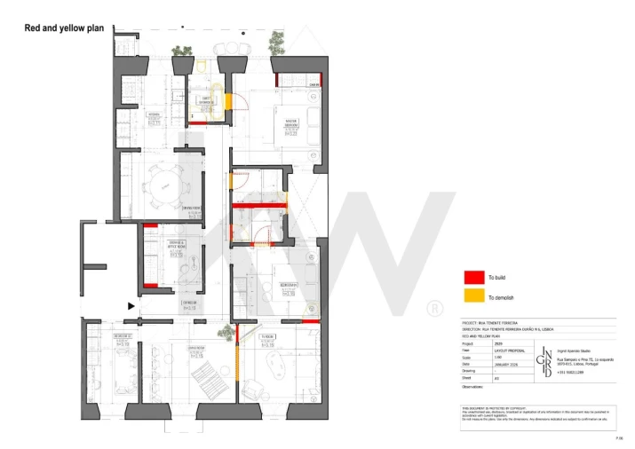 Apartamento T2 para Venda em Campo de Ourique Foto 50