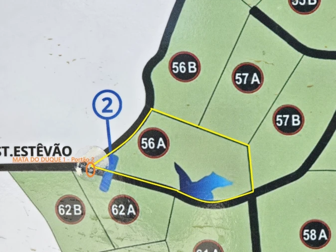 Terreno para Venda em Santo Estêvão Planta 8