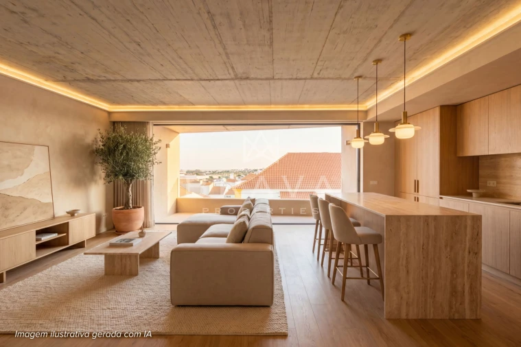 Apartamento T1 para Venda em Silves Foto 4