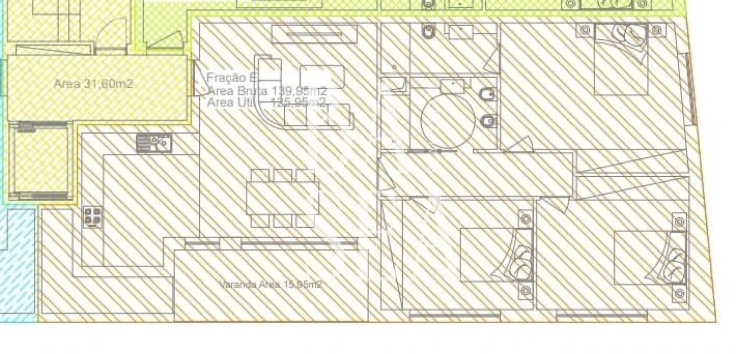 Apartamento T3 para Venda em Ferreiros e Gondizalves Planta 4
