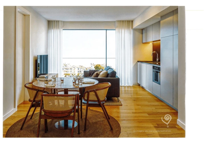 Apartamento T1 para Venda em Pedrouços Foto 5
