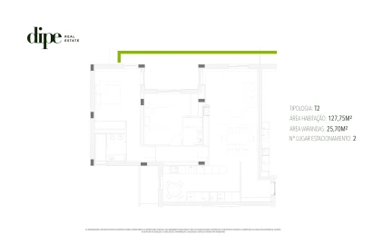 Apartamento T2 para Venda em Urgezes