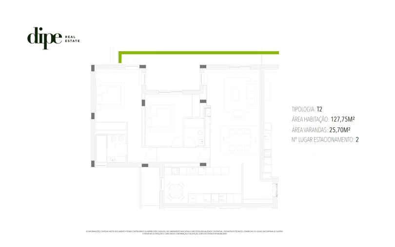 Apartamento T2 para Venda em Urgezes Foto 11