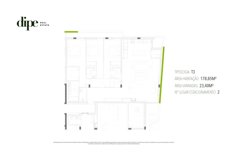 Apartamento T3 para Venda em Urgezes Foto 12