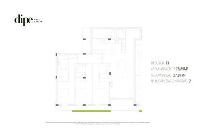 Apartamento T3 para Venda em Urgezes