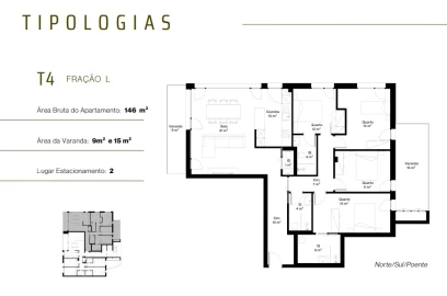 Apartamento T4 para Venda em Santo Antonio dos Olivais