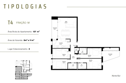 Apartamento T4 para Venda em Santo Antonio dos Olivais
