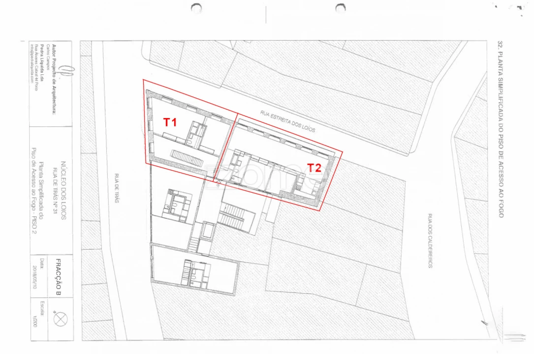 Apartamento T3 para Venda em Cedofeita, Santo Ildefonso, Sé, Miragaia, São Nicolau e Vitória Planta 3