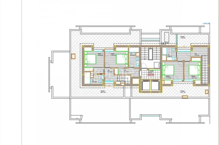 Apartamento T3 para Venda em Viseu Planta 1