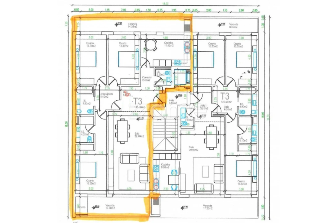 Apartamento T3 para Venda em Cantanhede e Pocariça Foto 34