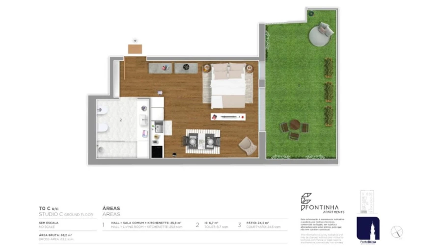 Apartamento para Venda em Cedofeita, Santo Ildefonso, Sé, Miragaia, São Nicolau e Vitória Foto 20