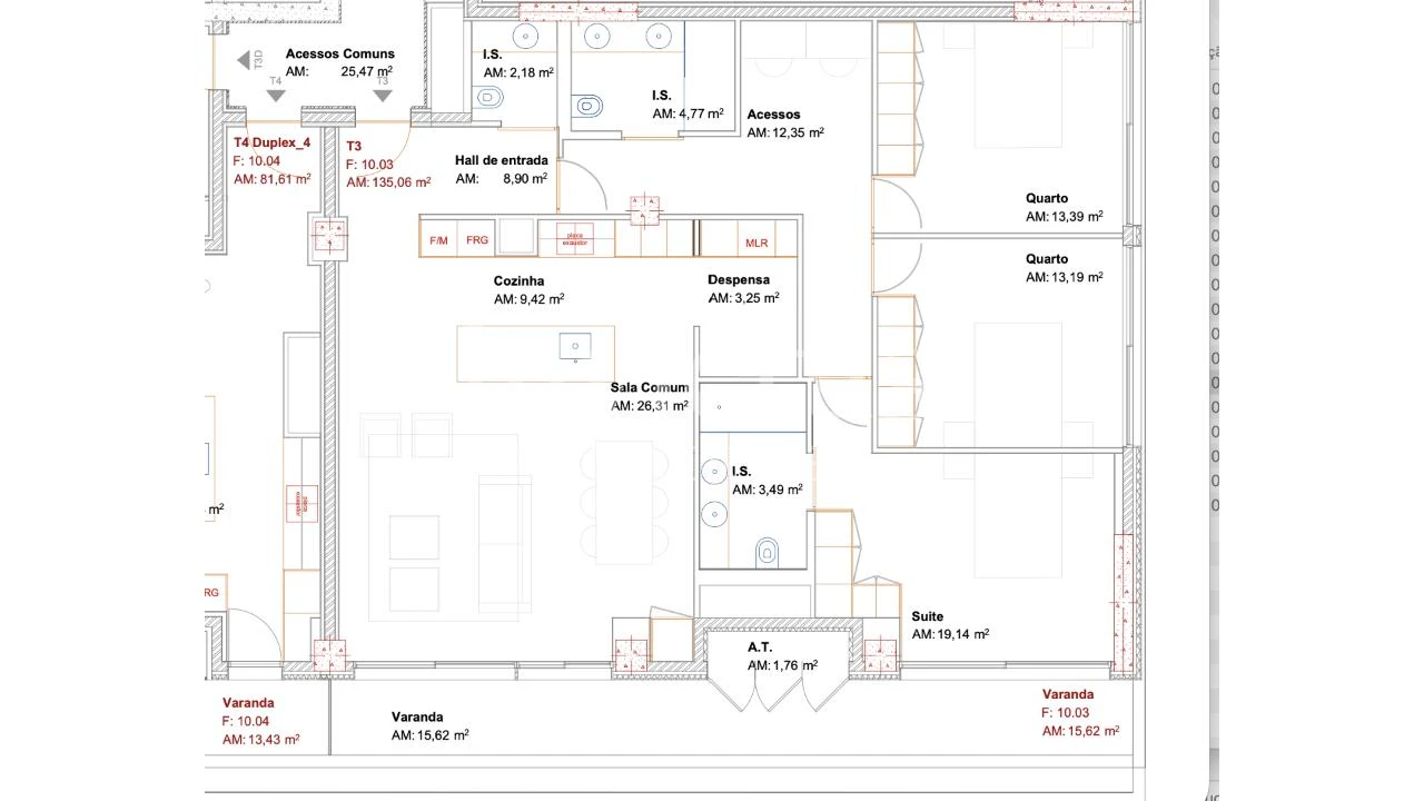 Apartamento T3 para Venda em Ramalde Foto 26