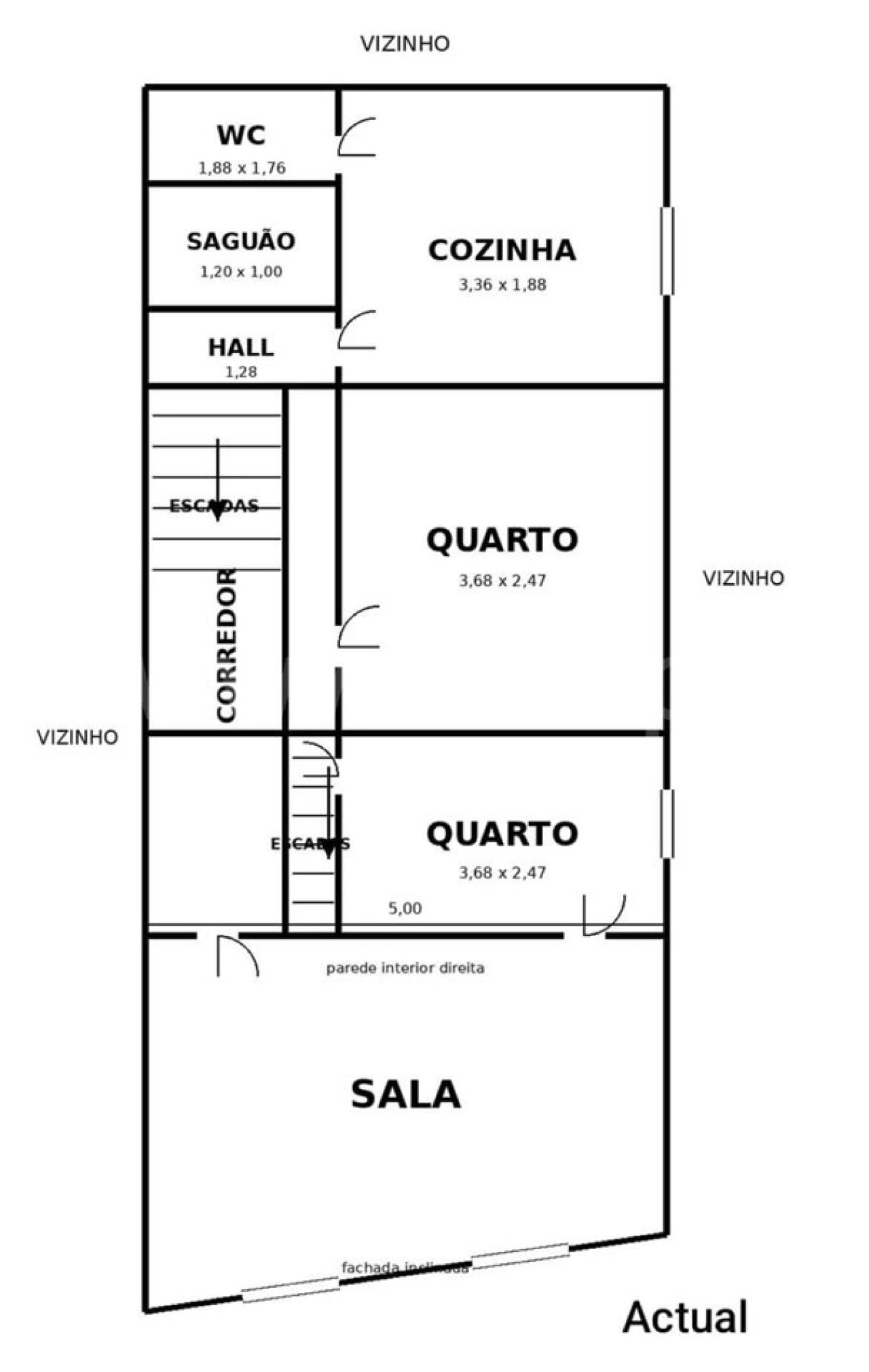 Apartamento T2 para Venda em Covilhã e Canhoso Foto 3