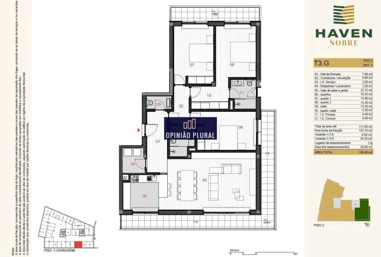 Apartamento T3 para Venda em Silvares, Pias, Nogueira e Alvarenga Foto 20