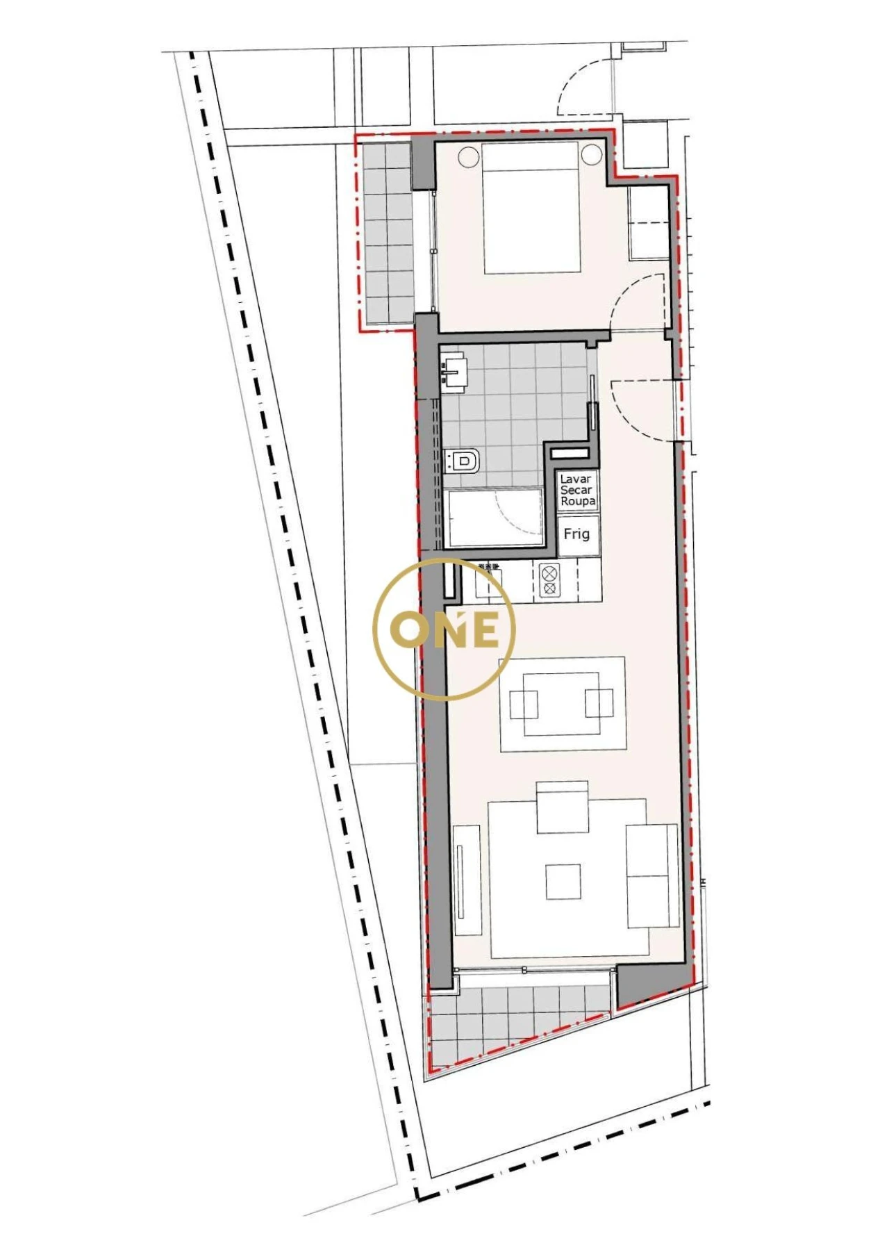 Apartamento T1 para Venda em Machico Foto 6