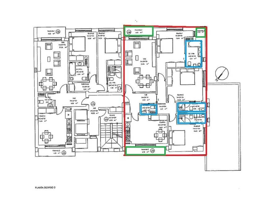 Apartamento T3 para Venda em Covilhã e Canhoso Foto 37