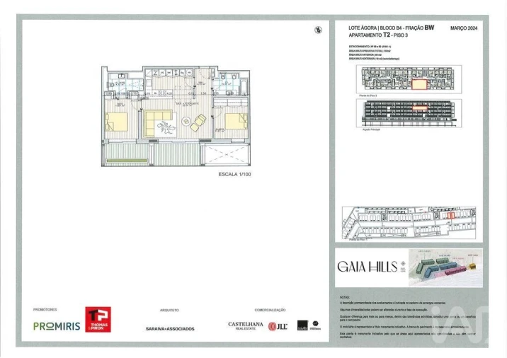 Apartamento T2 para Venda em Santa Marinha e São Pedro da Afurada Foto 13