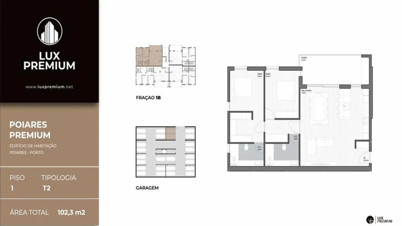 Apartamento T2 para Venda em Poiares (Santo Andre) Foto 6