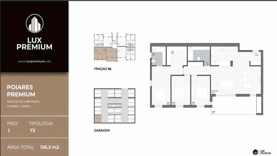 Apartamento T3 para Venda em Poiares (Santo Andre) Foto 7
