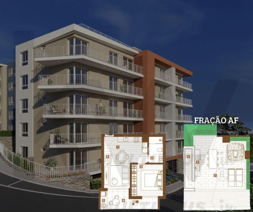 Apartamento T1 para Venda em Caniço Foto 1