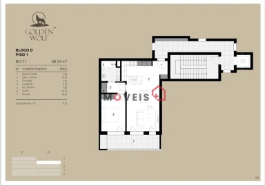 Apartamento T1 para Venda em Leiria, Pousos, Barreira e Cortes