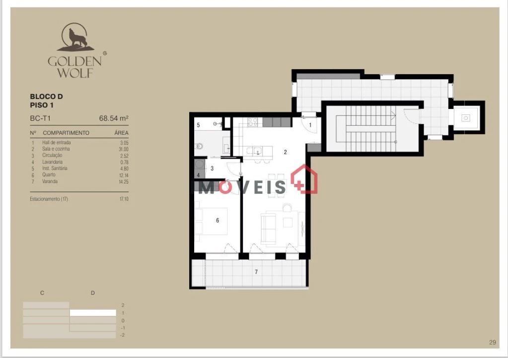 Apartamento T1 para Venda em Leiria, Pousos, Barreira e Cortes Foto 4
