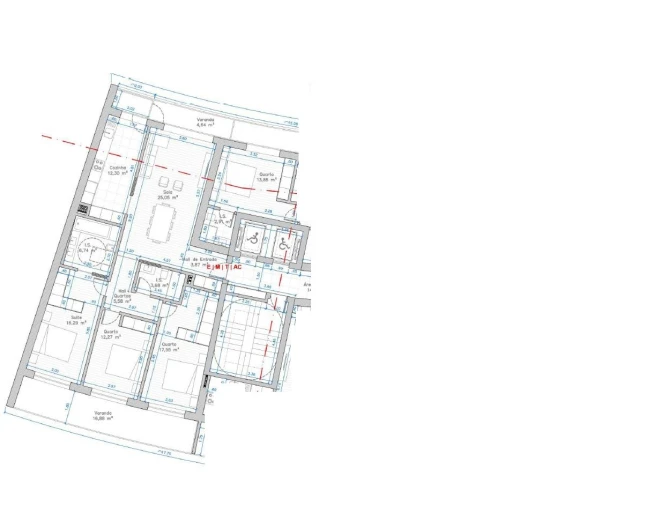 Apartamento T3 para Venda em Esgueira Planta 1