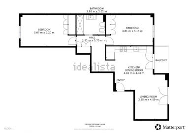 Apartamento T2 para Venda em Carcavelos e Parede